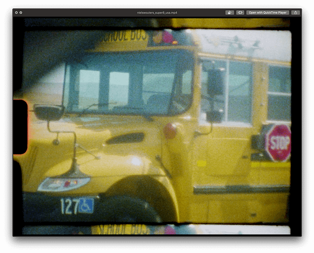 image of yellow American schoolbus
